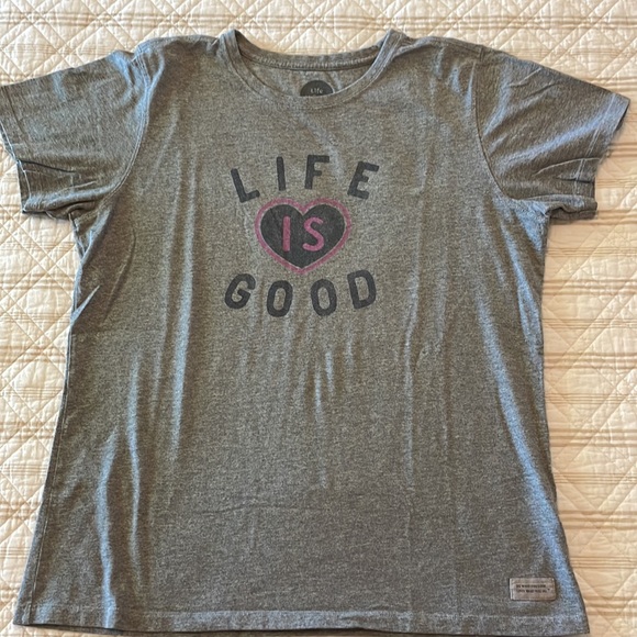 Life Is Good Tops Life Is Good Tee Shirt Sz L Poshmark